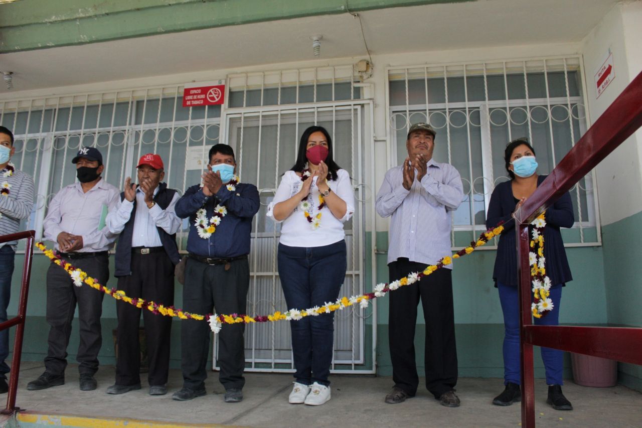 Ariadna Ayala cumple con pobladores de San Pedro Benito Juárez