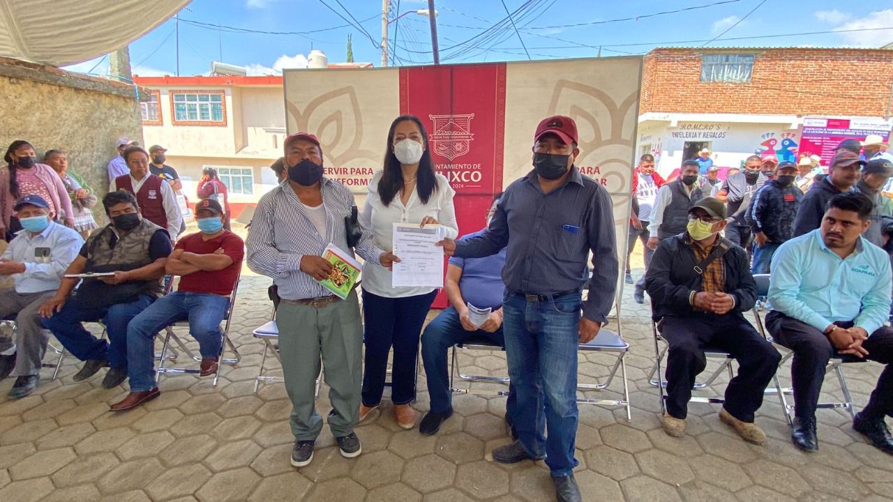 Gobierno de Atlixco ejecuta obras en comunidades y juntas auxiliares