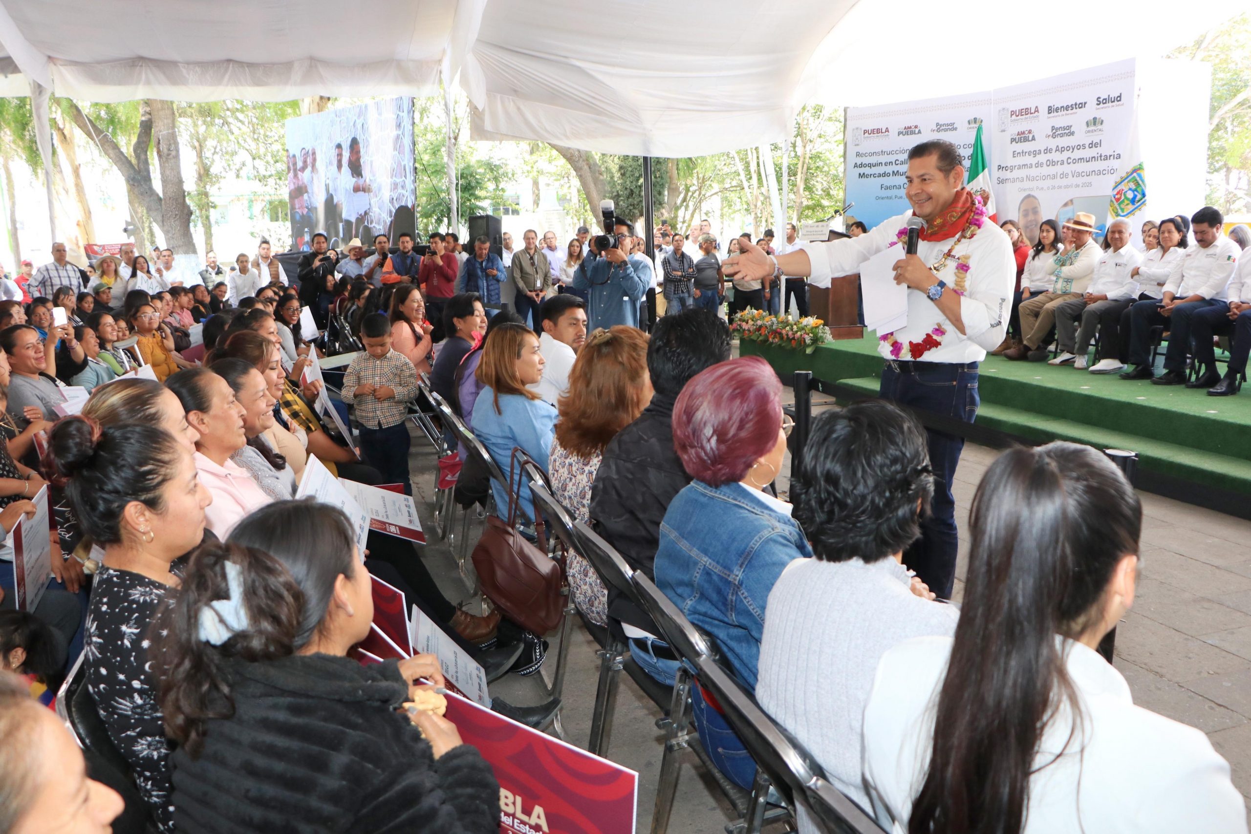 Gobierno de Puebla Impulsa Bienestar y Desarrollo en Oriental