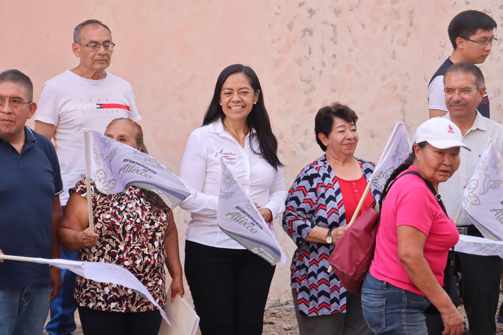 Ariadna Ayala impulsa obras con sentido social en Atlixco