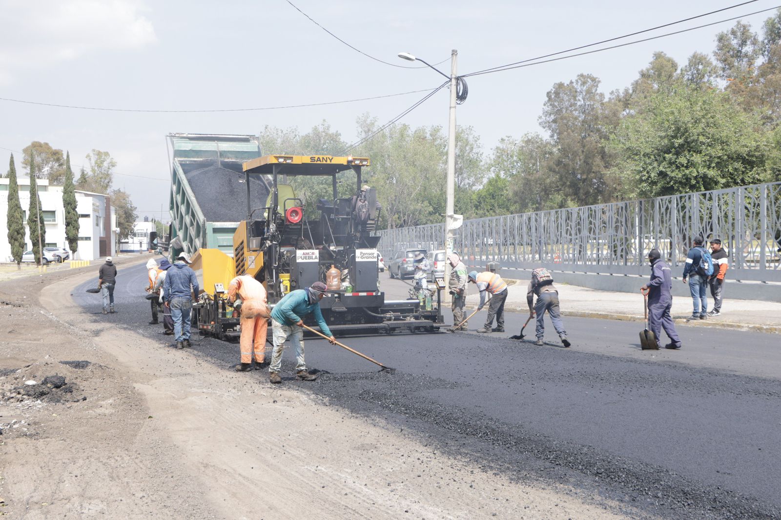 Gobierno de Puebla avanza en la rehabilitación de vialidades clave
