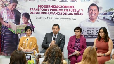 Nuevas unidades de transporte público modelo 2026 en Puebla durante el programa de modernización.