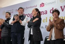 Presidenta de México visita San José Chiapa, Puebla