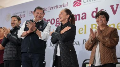 Presidenta de México visita San José Chiapa, Puebla