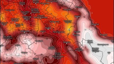 Mapa de temperaturas altas en Puebla abril 2026 ola de calor