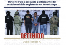 Detenido Tehuitzingo