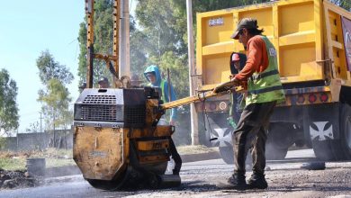Como parte de la estrategia "BacheAndo" Puebla, el alcalde verificó la calidad de las obras