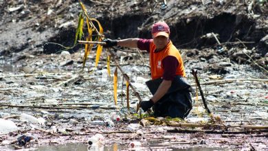 Retiran más de 60 toneladas de basura en barrancas de Puebla