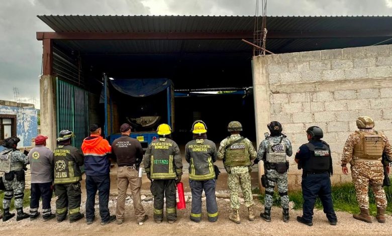 Aseguran inmueble con casi 18 mil litros de combustible ilícito