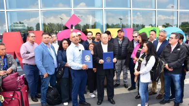 El Gobierno de Puebla inauguró formalmente la nueva ruta aérea directa Newark (EWR) – Puebla (PBC) operada por Volaris.