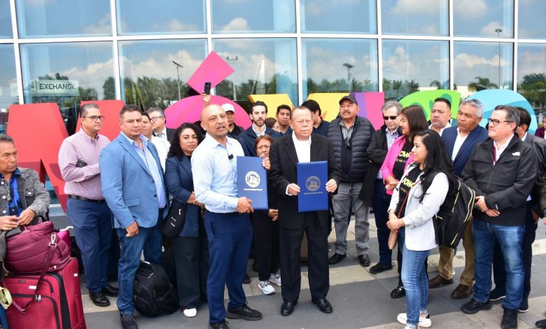 El Gobierno de Puebla inauguró formalmente la nueva ruta aérea directa Newark (EWR) – Puebla (PBC) operada por Volaris.