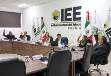 Sesión del Consejo General del Instituto Electoral del Estado de Puebla para aprobar acuerdos rumbo al proceso electoral 2026-2027