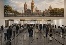 Instalaciones del Aeropuerto Internacional Hermanos Serdán en Puebla.