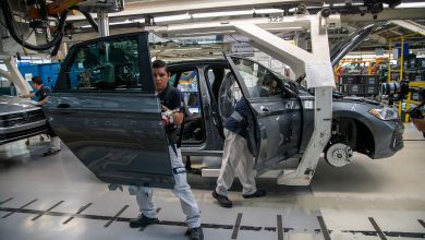 Interior de la planta Volkswagen de México en Cuautlancingo, Puebla